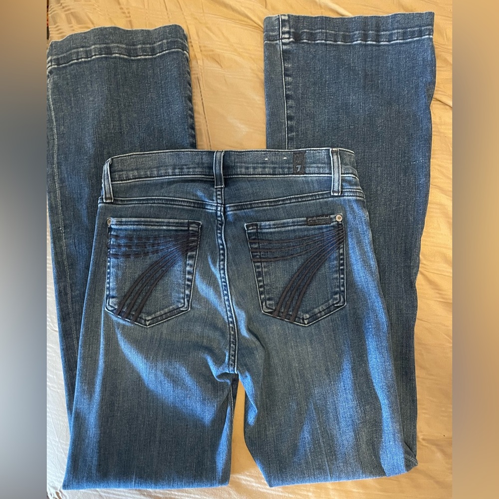 Tailorless dojo 7 for all mankind jeans 25
